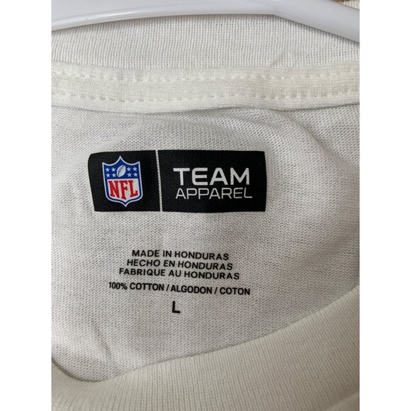 NFL Miami Dolphins Long Sleeve T-Shirt Mens L White Cotton RAA10421 New - Picture 4 of 7